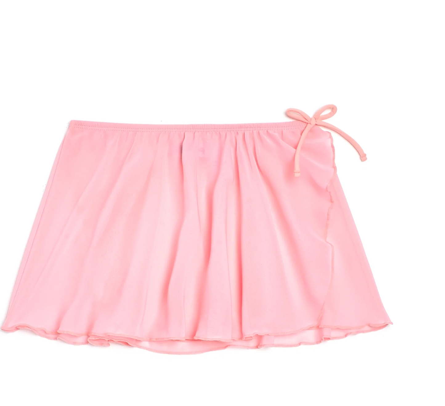 Pre-Owned Ballet Skirt XS Child Black Pull On with Bow Tap Jazz
