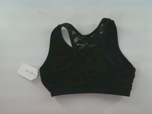 Pre-Owned Sports Bra Natalie   Medium Child Black  Jazz