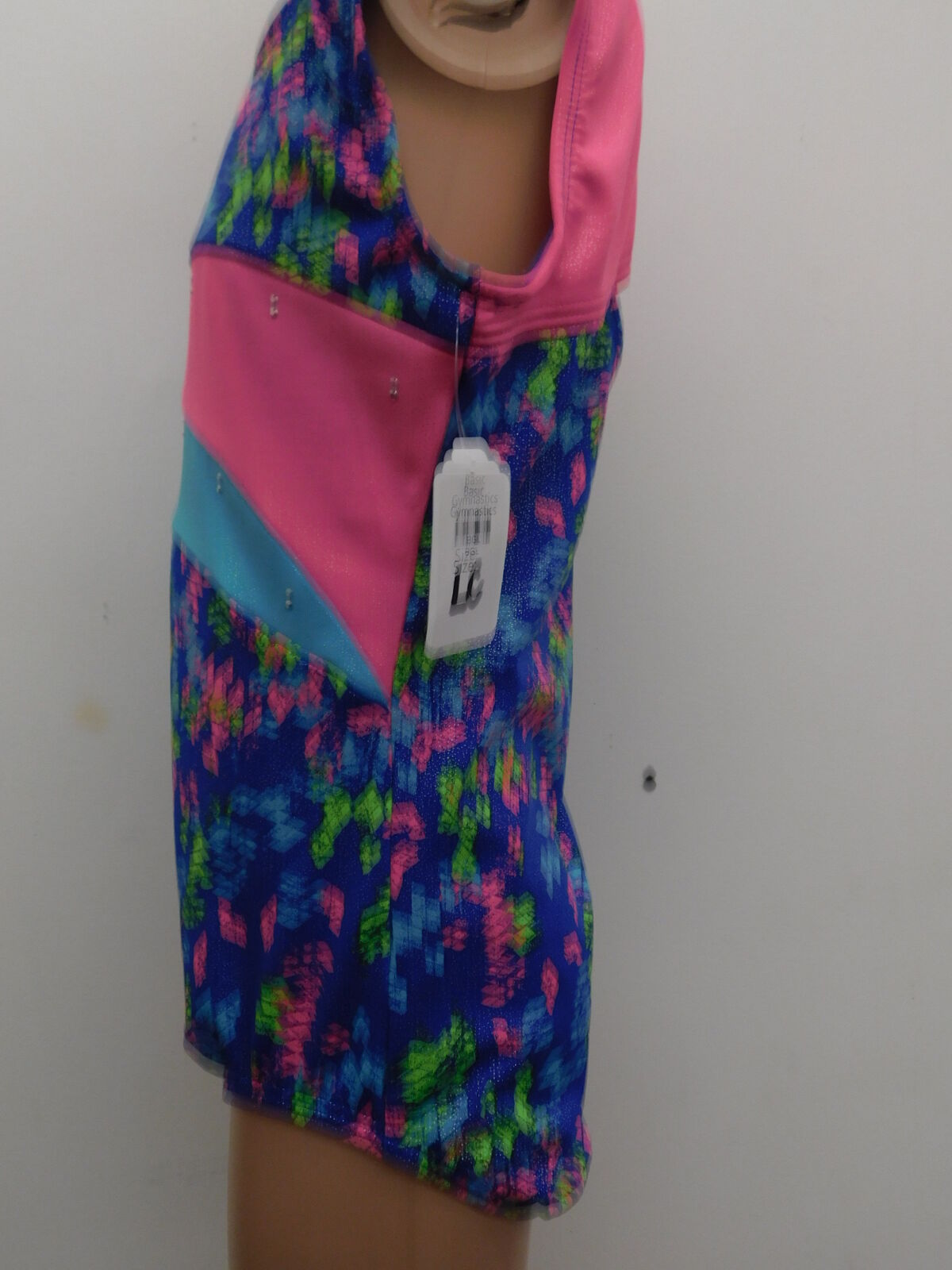 Pre-Owned Leotard Moret   Large Child Hot Pink  Gymnastics