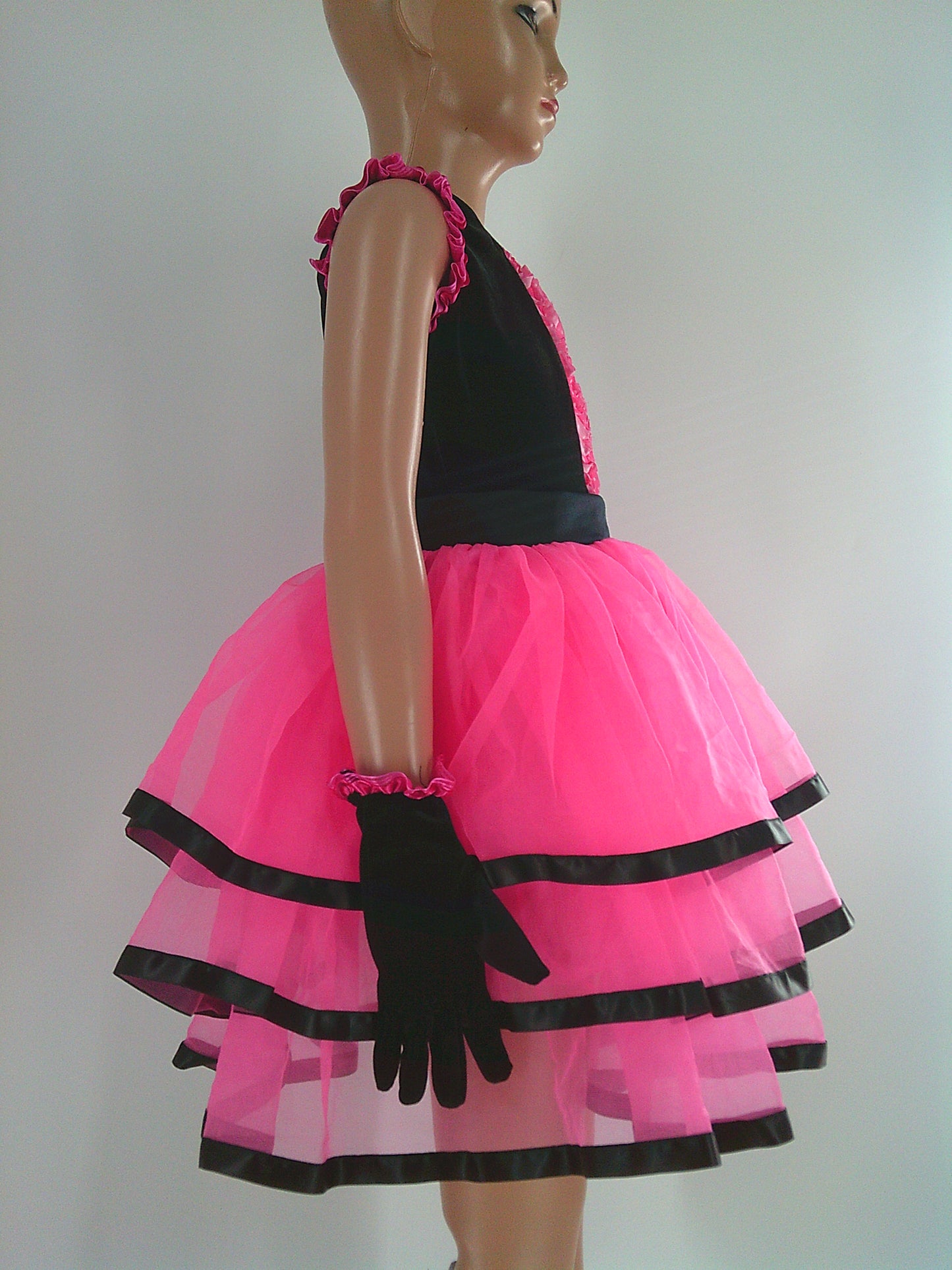 Pre-Owned Costume Revolution  RC17118 Medium Child Pink Tutu Jazz Tap