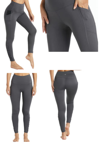 Pre-Owned Leggings Legend   Small Adult Gray  Jazz