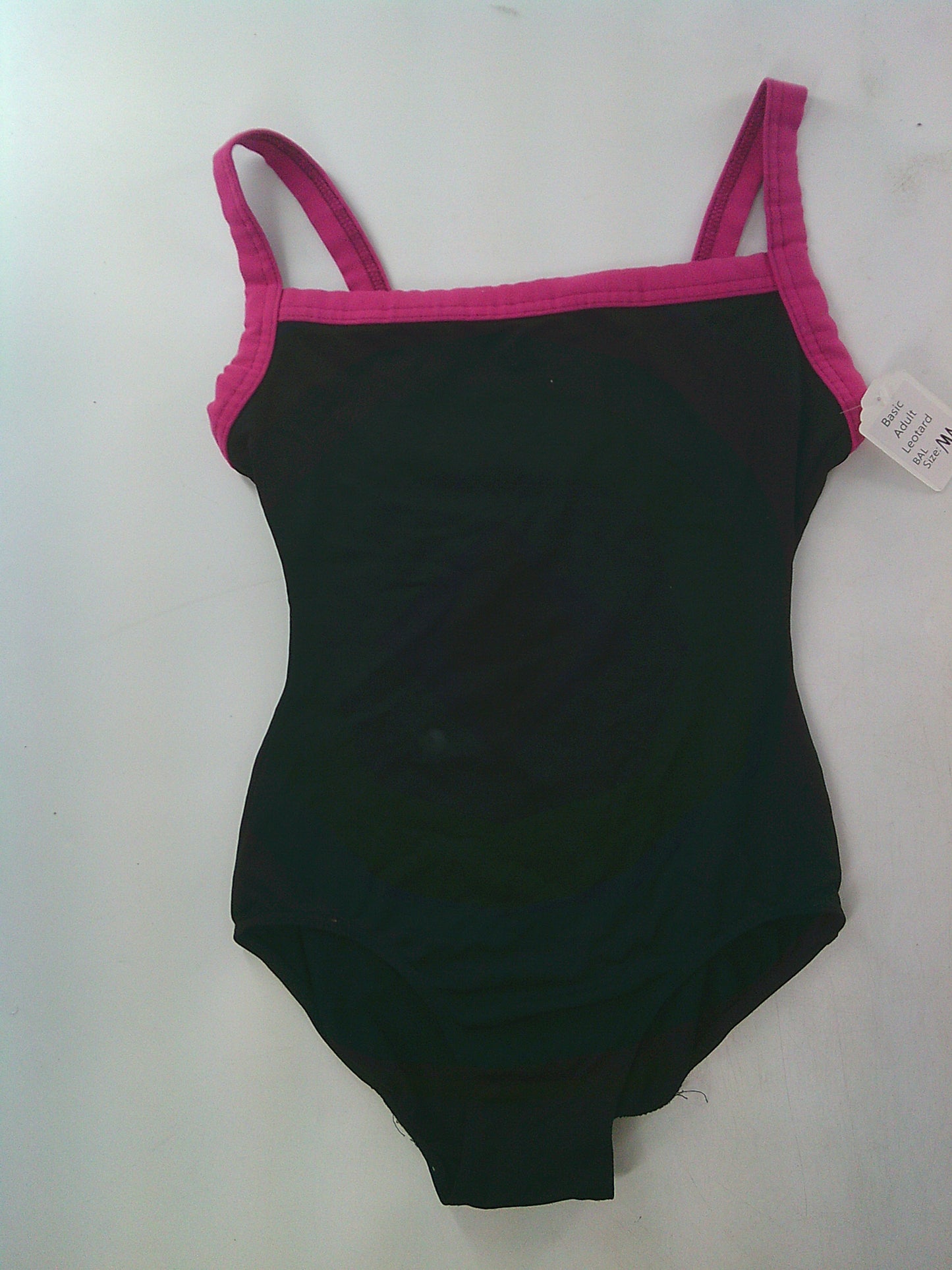 Pre-Owned Leotard Mirella   Medium Adult Black Pink  Ballet