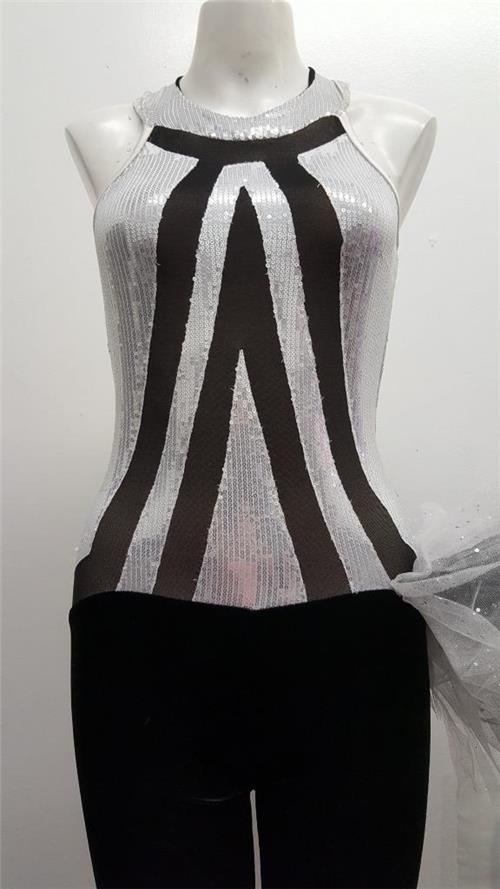 Pre-Owned Costume Art Stone  26477 XL Child Silver  Jazz
