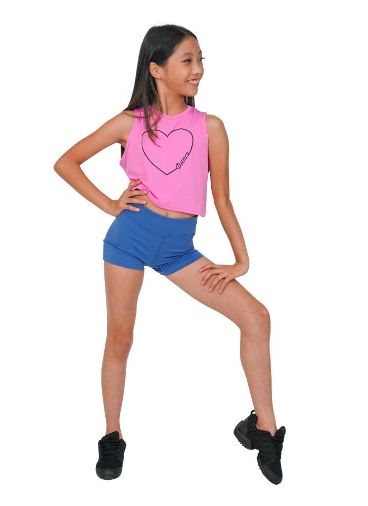 New Shorts Danz N Motion 22406C Child Sizes Multiple Colors Jazz Acro Cheer