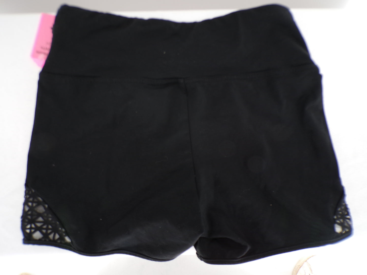 Pre-Owned Shorts Capezio Large Adult Black Jazz