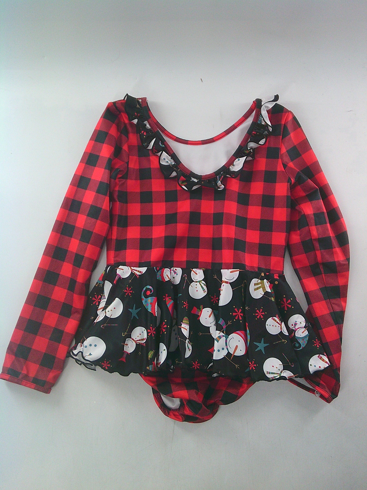 Pre-Owned Leotard Dress Leo Luvs Intermediate Child Christmas Ballet Tap