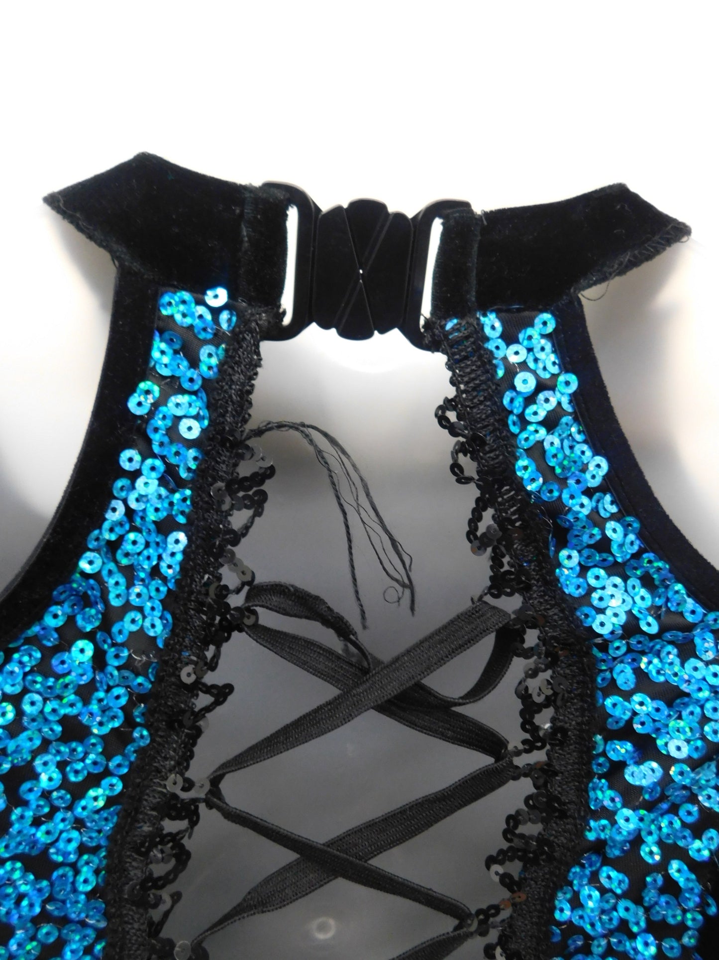 Pre-Owned Costume Costume Gallery  18657 Large Child Turquoise  Jazz