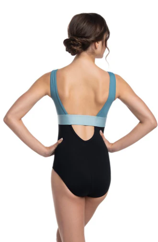 Pre-Owned Leotard Ainslie  AW1071 Medium Adult Teal  Ballet Contemporary