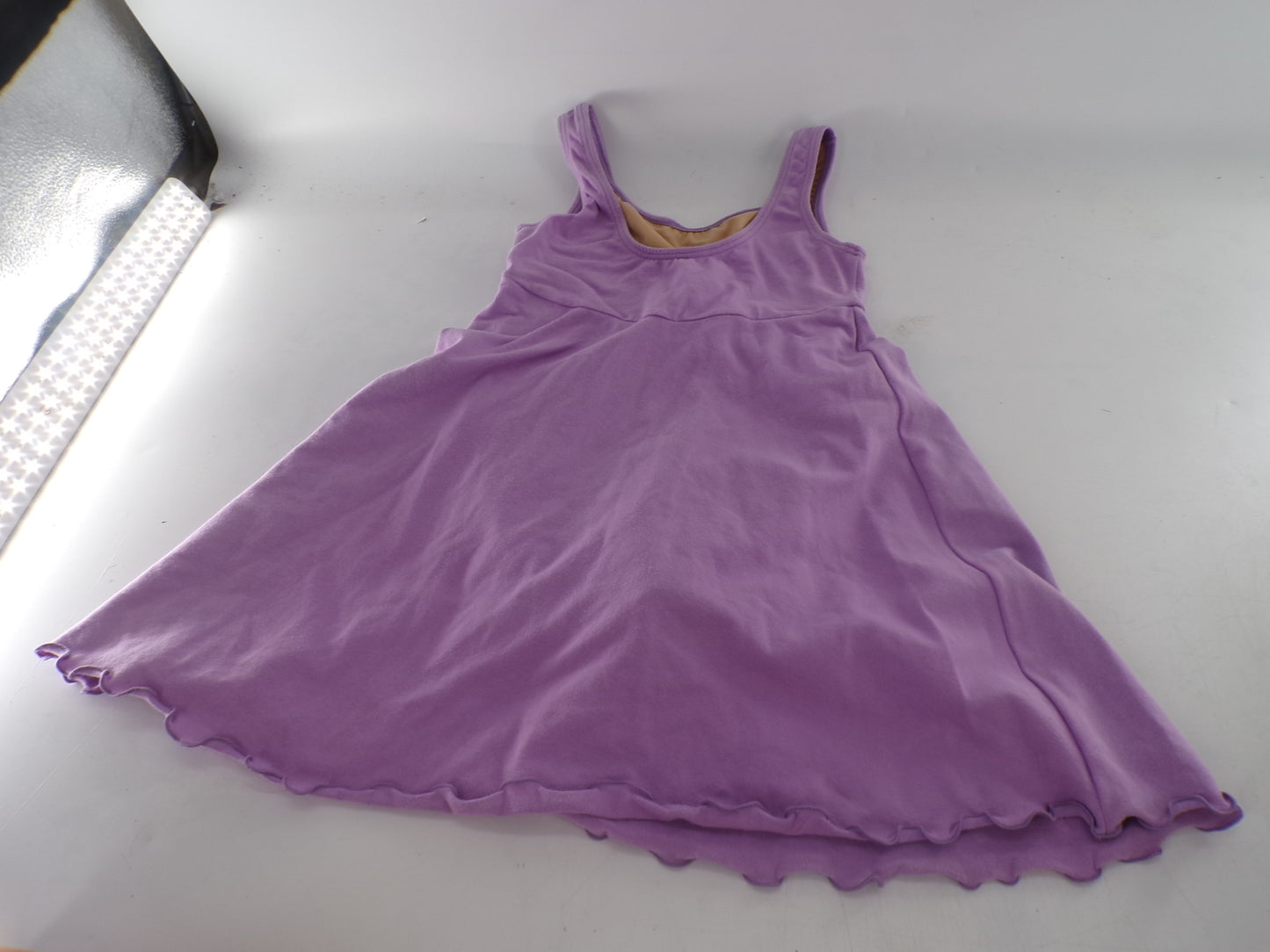 Pre-Owned Leotard Dress Unbranded Large Child Lavender Ballet Tap Jazz