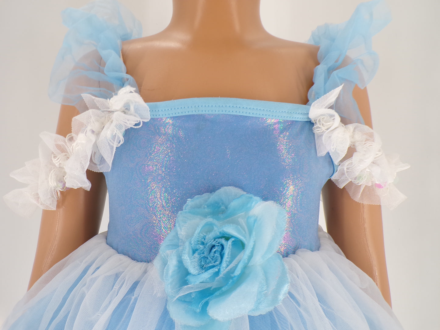 Pre-Owned Costume Curtain Call  E249 Small Child Lt Blue  Ballet