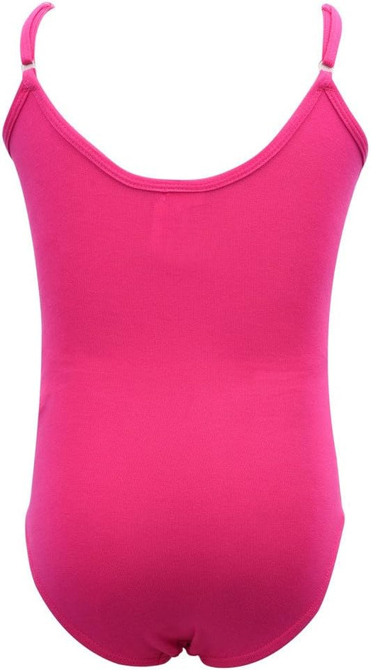 Pre-Owned Leotard Dancina Large Child Hot Pink Ballet Jazz Camisole