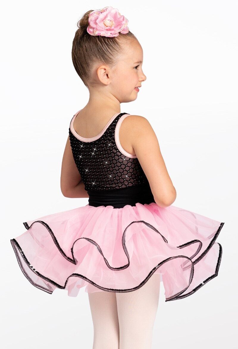 Pre-Owned Costume Weissman   Small Child Pink Tutu Dress Ballet Tap Sequins
