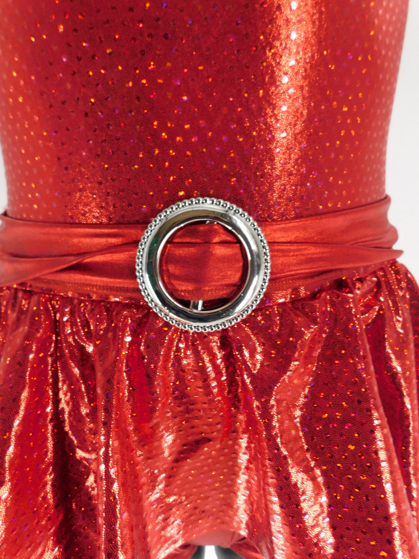 Pre-Owned Costume Wish Come True  394 Intermediate Child Red Dress Jazz