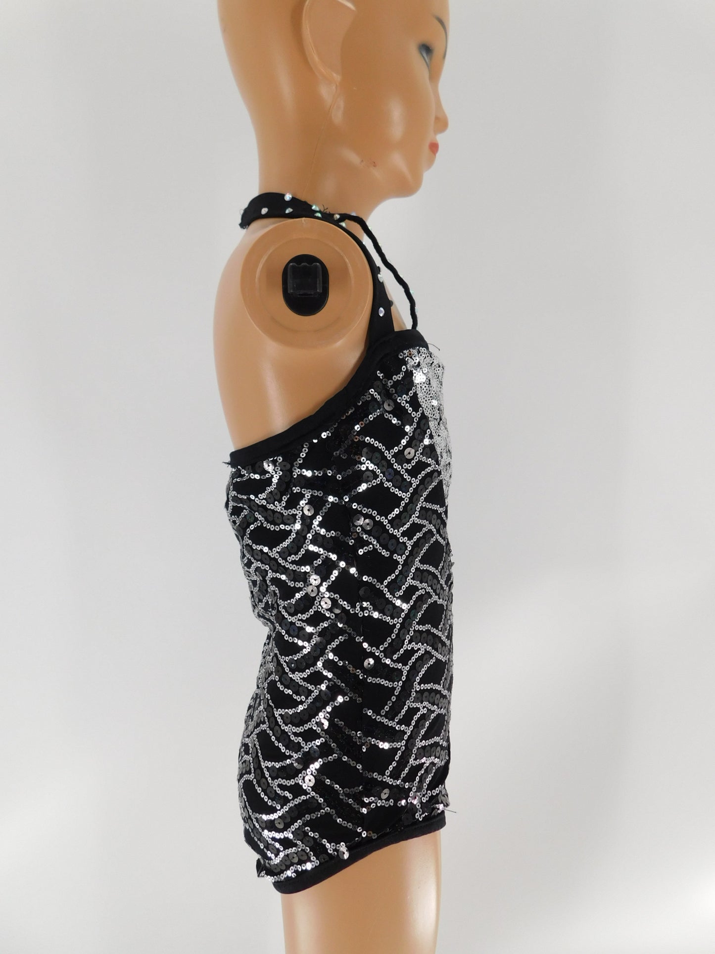 Pre-Owned Costume Glamour   Small Child Black  Jazz