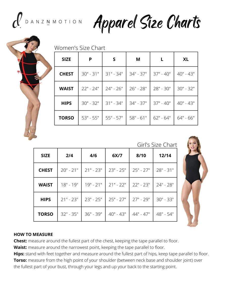 Pre-Owned Leotard DanzNMotion 21109C Large Child Black Ballet Tap Jazz