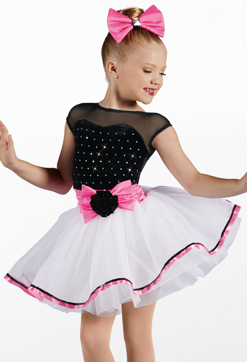 Pre-Owned Costume Weissman  12612 Medium Child Hot Pink  Jazz