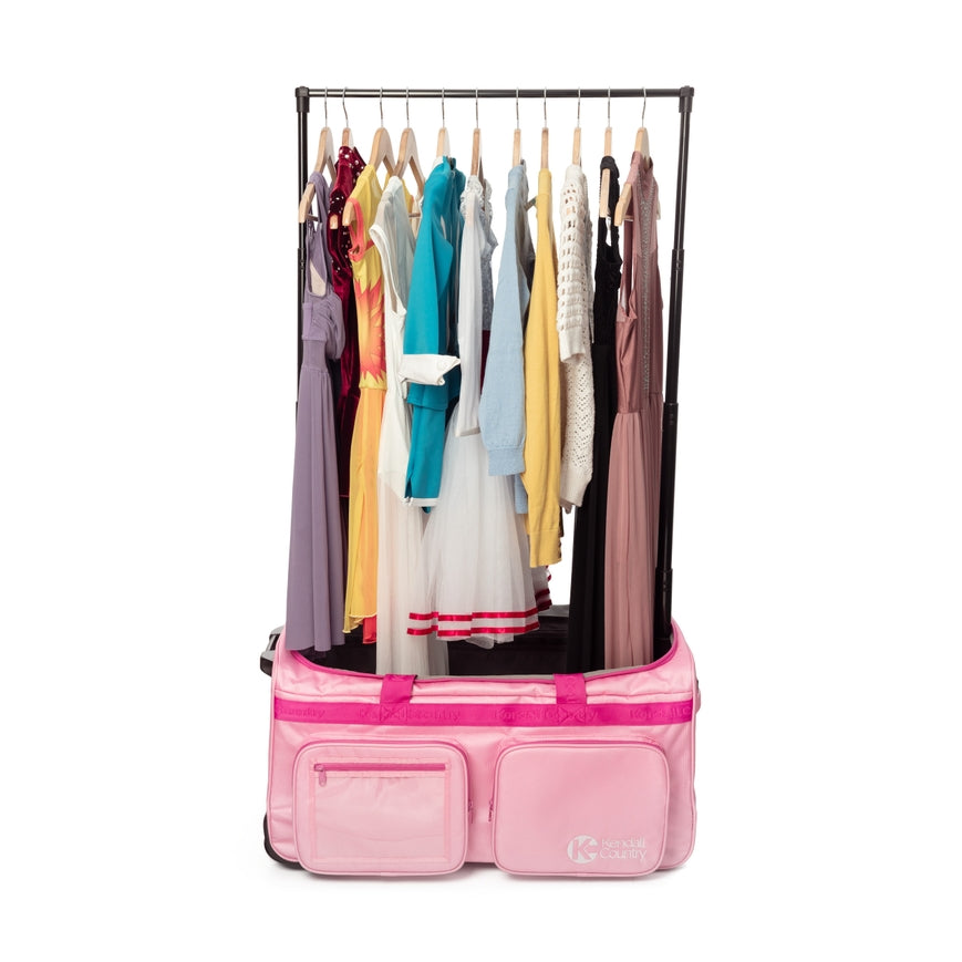 New Rolling Duffle with Garment Rack Kendall Country