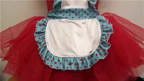 Pre-Owned Costume Curtain Call  E1571 Large Child Red  Jazz