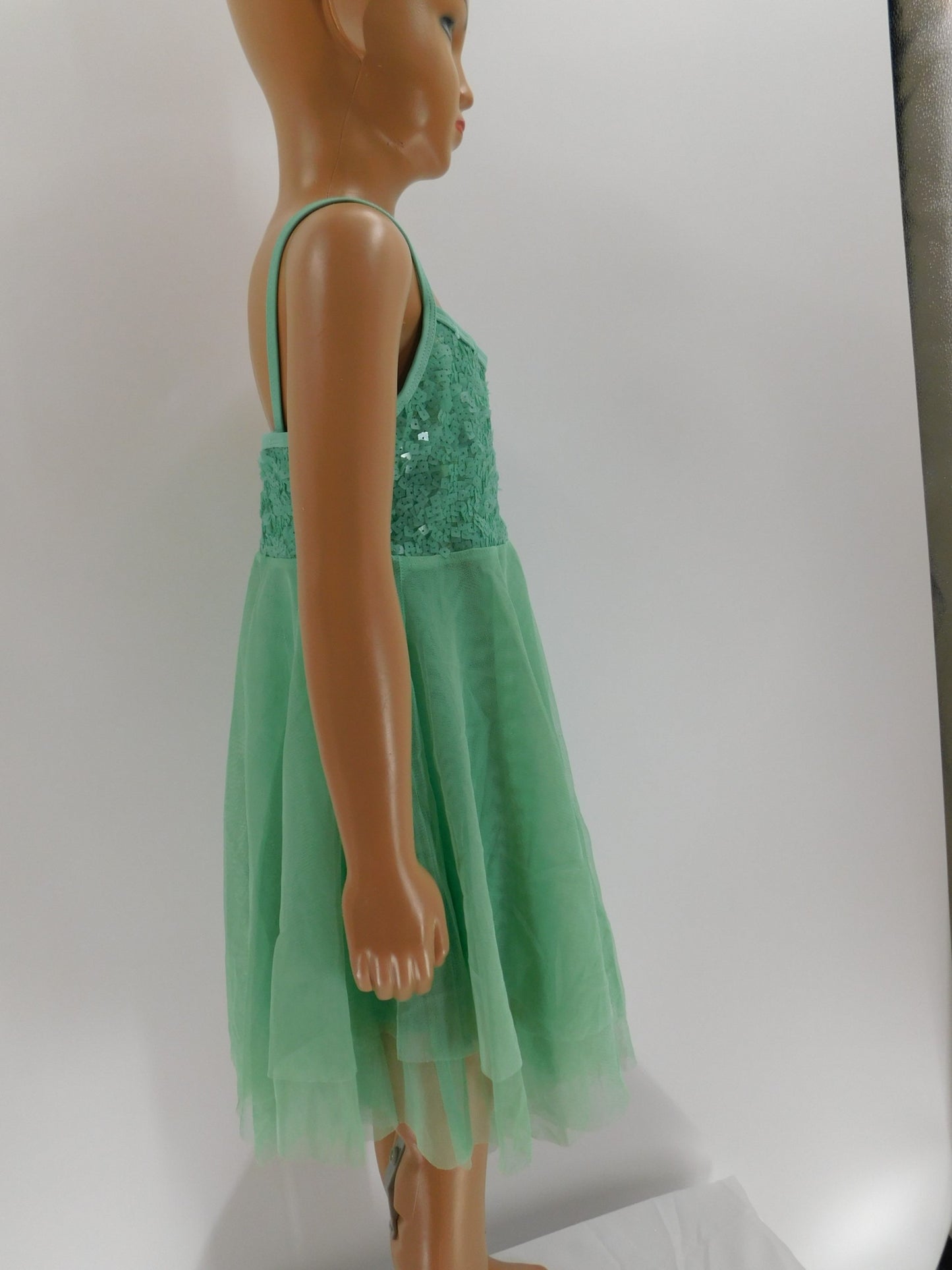 Pre-Owned Costume Double Platinum   Medium Child Mint Green  Contemporary