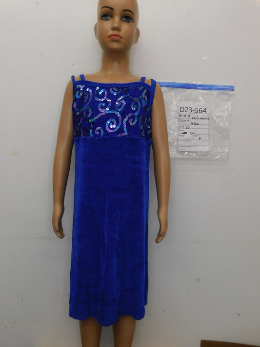 Pre-Owned Costume Leo's  4366 Large Child Royal Blue  Jazz