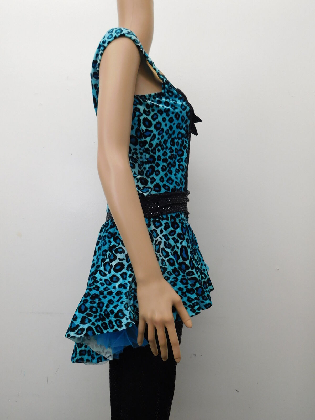 Pre-Owned Costume Dansco   Large Adult Turquoise  Jazz