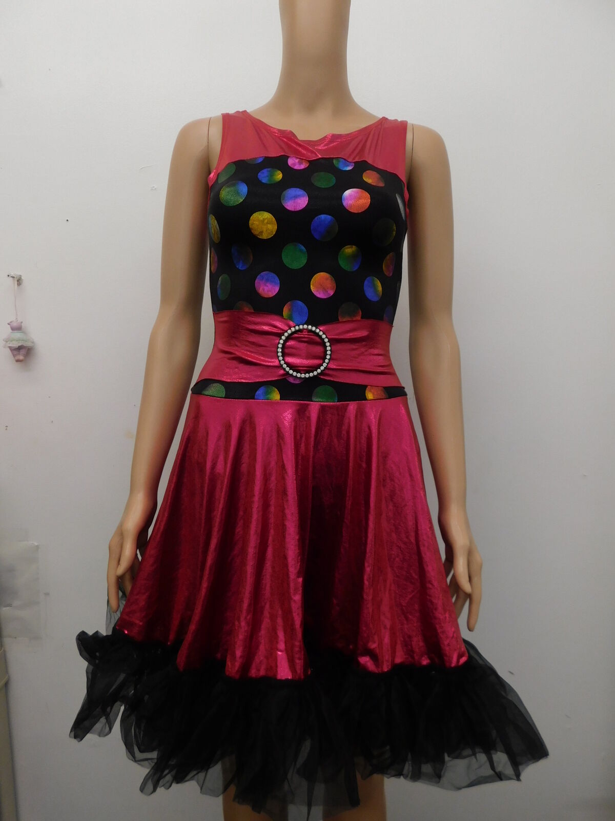 Pre-Owned Costume Georgie Girl   Small Adult Fuchsia  Jazz