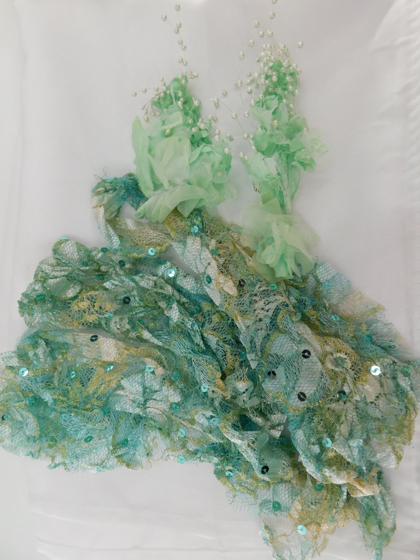 Pre-Owned Costume Algy Medium Adult Mint Green Contemporary
