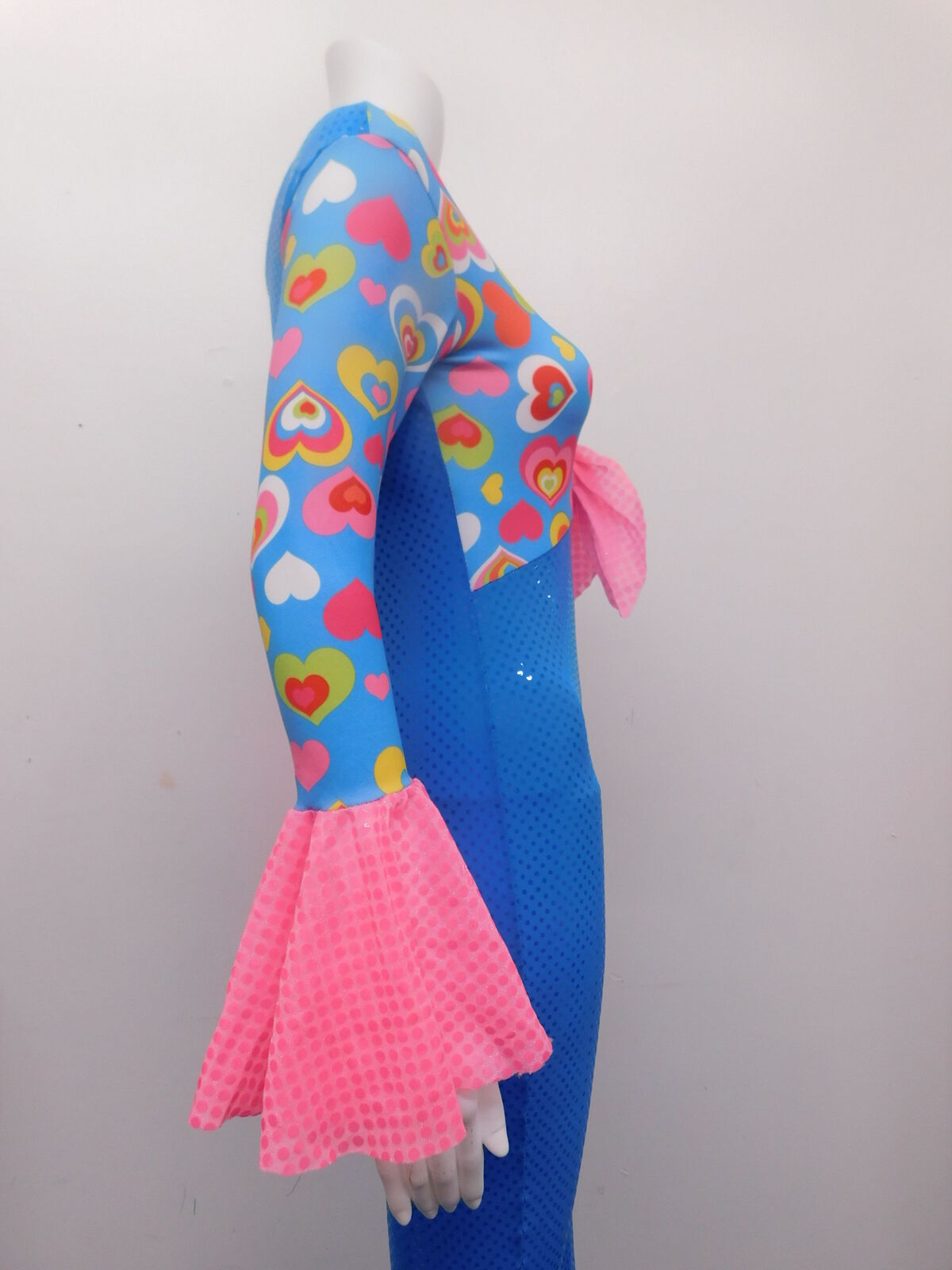Pre-Owned Costume Dansco Large Child Turquoise Jazz