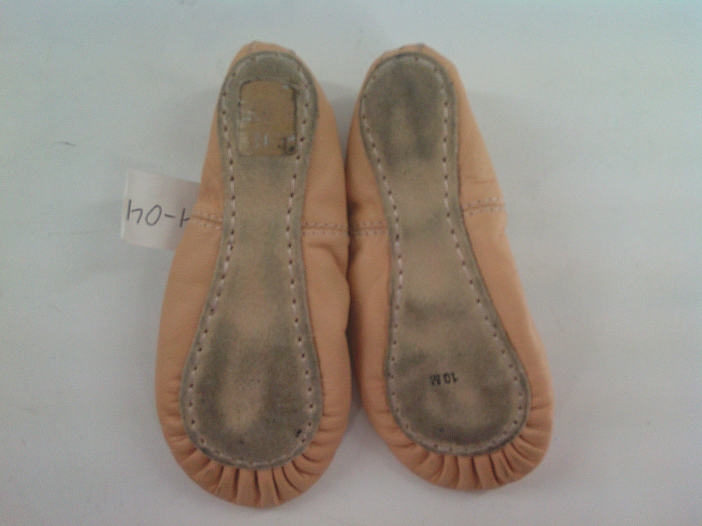 Pre-Owned Ballet Shoes DUX Toddler 10M  Leather  Full Sole