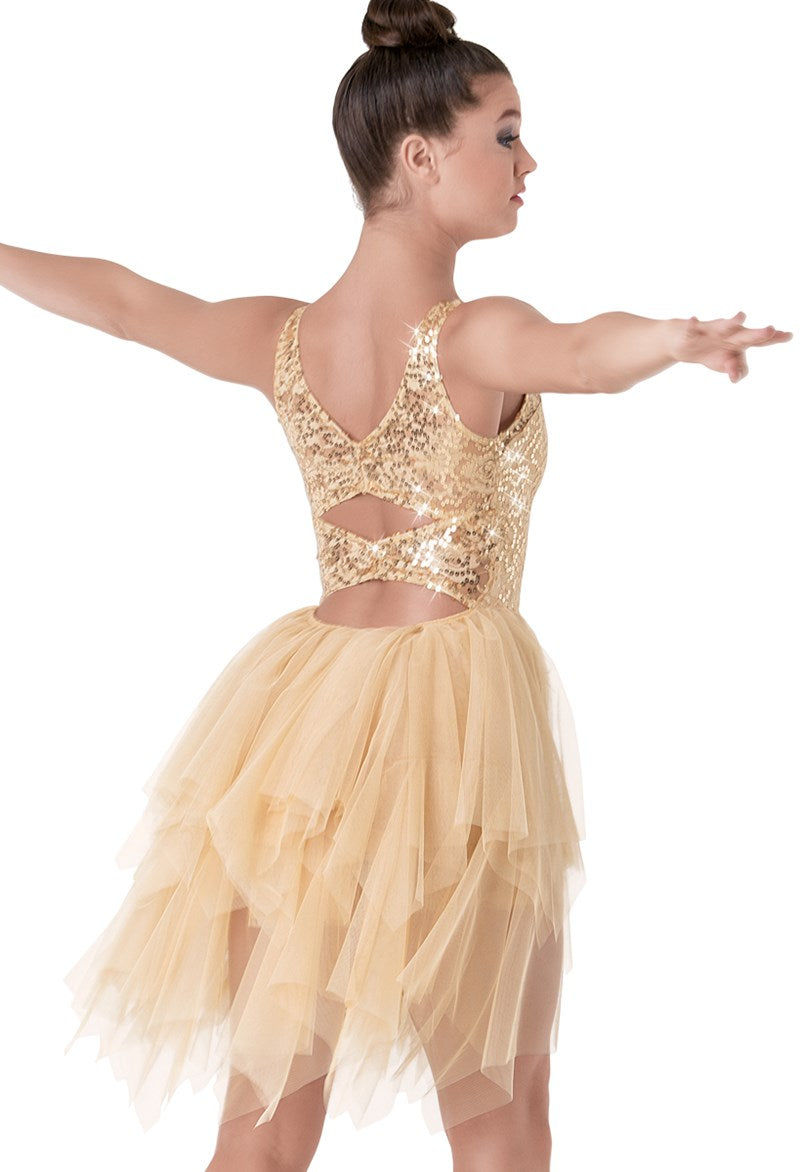 Pre-Owned Costume Weissman  8676 Large Adult Gold  Contemporary