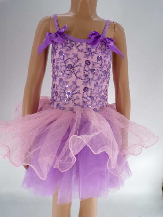 Pre-Owned Costume Weissman  7818 XS Child Light Pink  Ballet