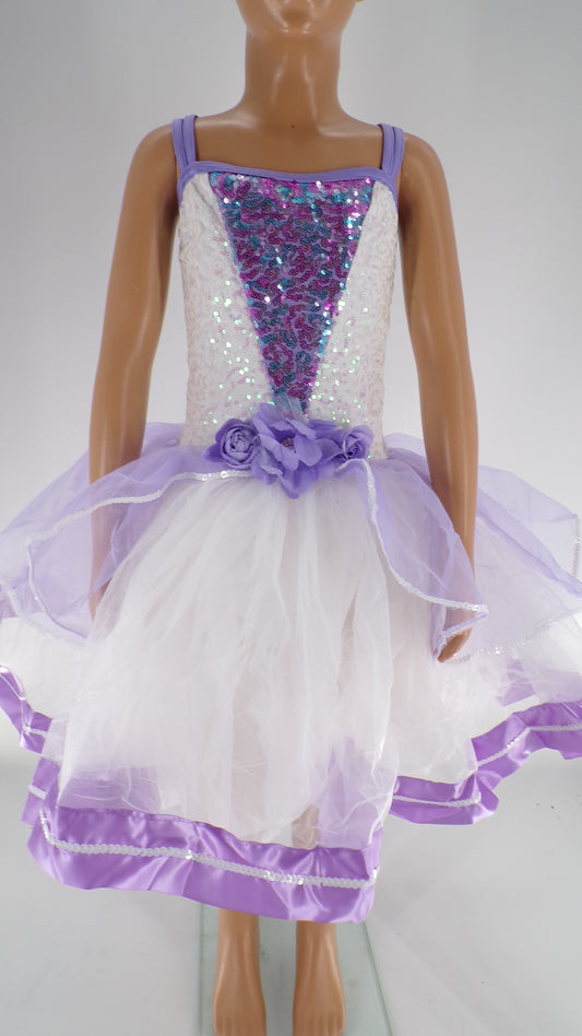Pre-Owned Costume Unbranded   Medium Child Lavender  Ballet