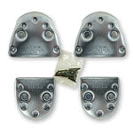 NEW Clogging Taps Steven Stompers Buck & Regular All Sizes Glue or Nail On