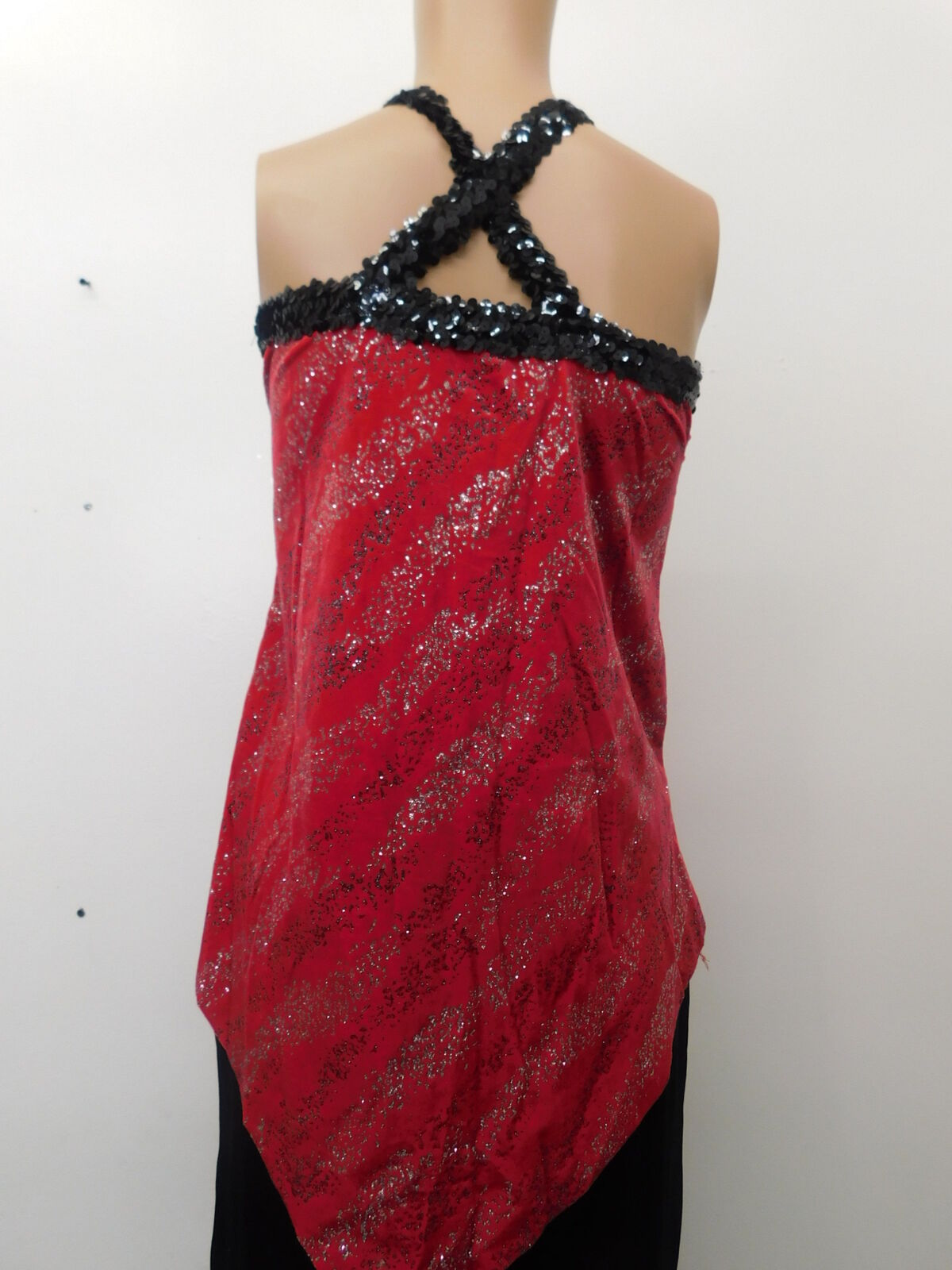 Pre-Owned Costume Dansco   Large Adult Red  Jazz