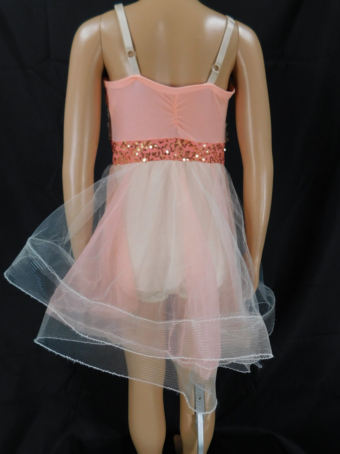 Pre-Owned Costume Curtain Call  R289 Small Child Peach  Contemporary