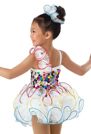 Pre-Owned Costume Weissman  7088 Small Child White  Jazz