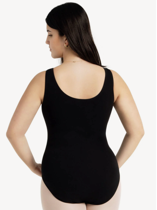 New Leotard Capezio CC200 Large Adult Black Ballet Tap Jazz