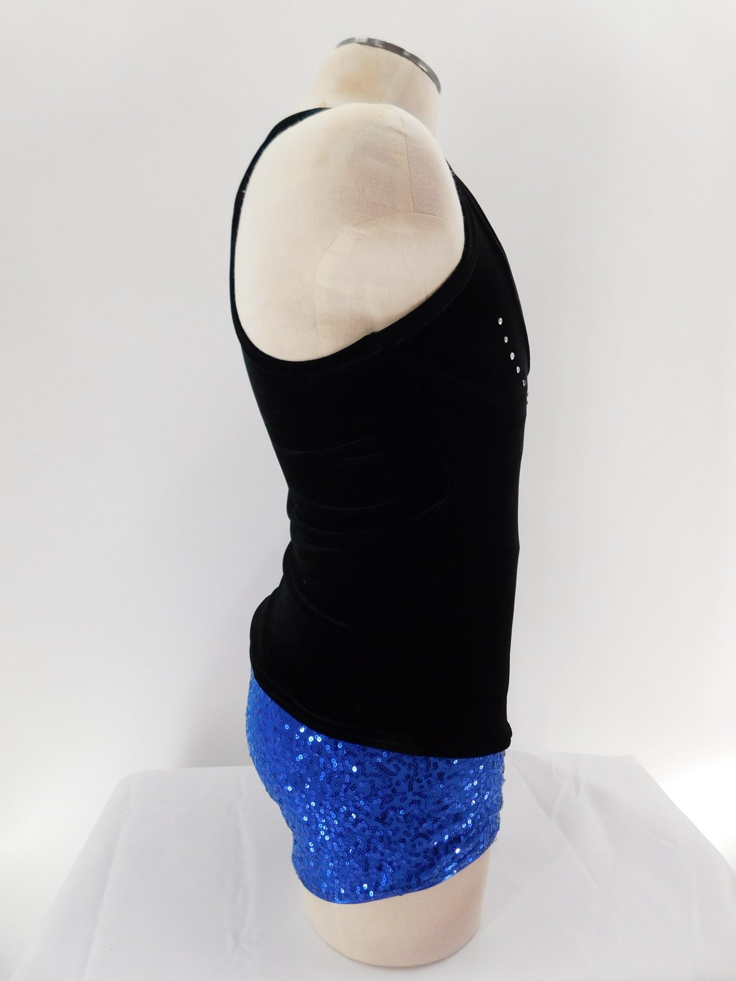 Pre-Owned Costume Curtain Call  DT/B4016 Large Child Royal Blue  Jazz