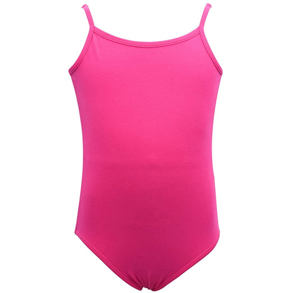 Pre-Owned Leotard Dancina Large Child Hot Pink Ballet Jazz Camisole