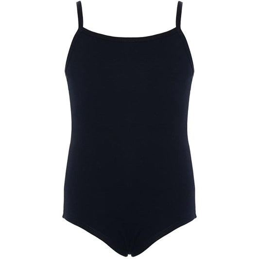Pre-Owned Leotard Dancina Medium Child Black Ballet Jazz Camisole