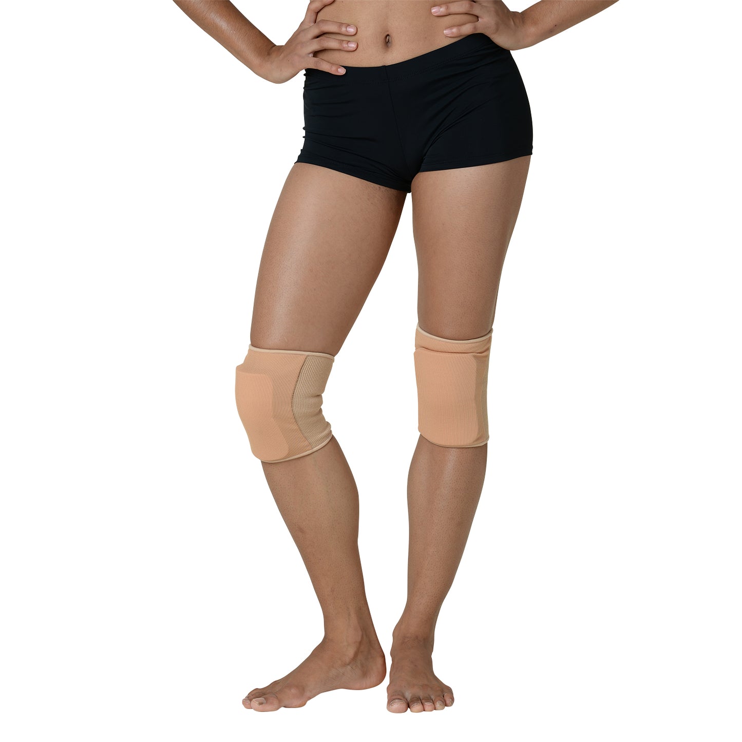 New Knee Pads Danz N Motion 682 Multiple Sizes  Tan  Jazz