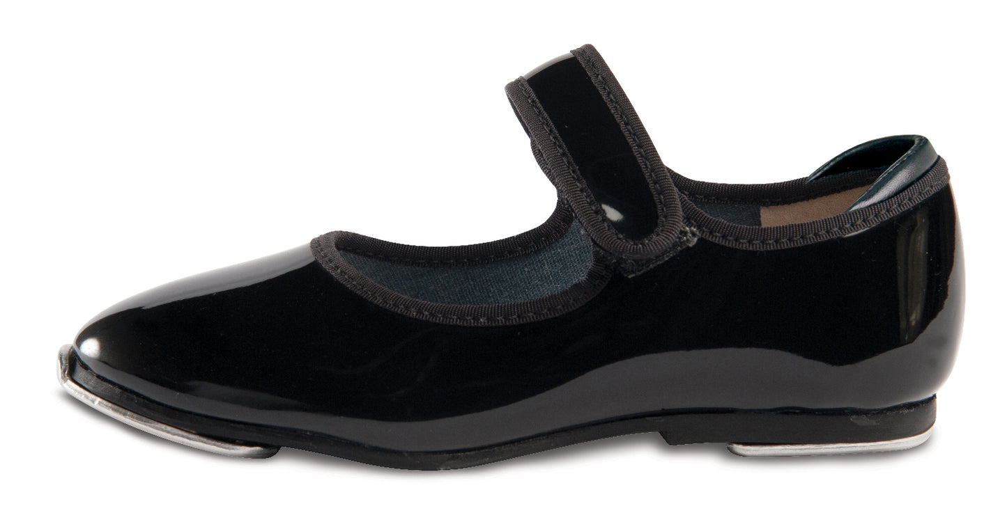 NEW Tap Shoes Danz N Motion Kids Sizes Mary Jane Man Made No Buckle Velcro