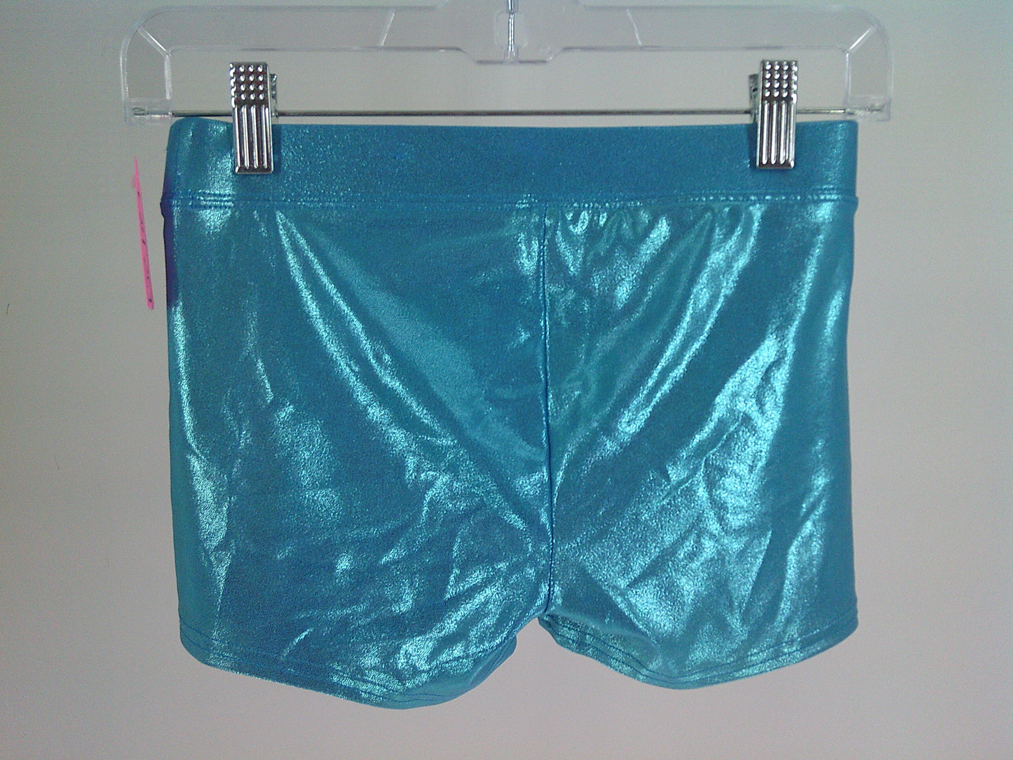 Pre-Owned Shorts Justice   Large Child Turquoise  Jazz Gymnastics