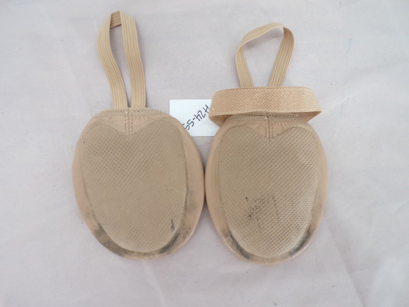 Pre-Owned Contemporary Shoes Capezio Big Kid Small Turner Pirouettes Leather Elastic Rubber