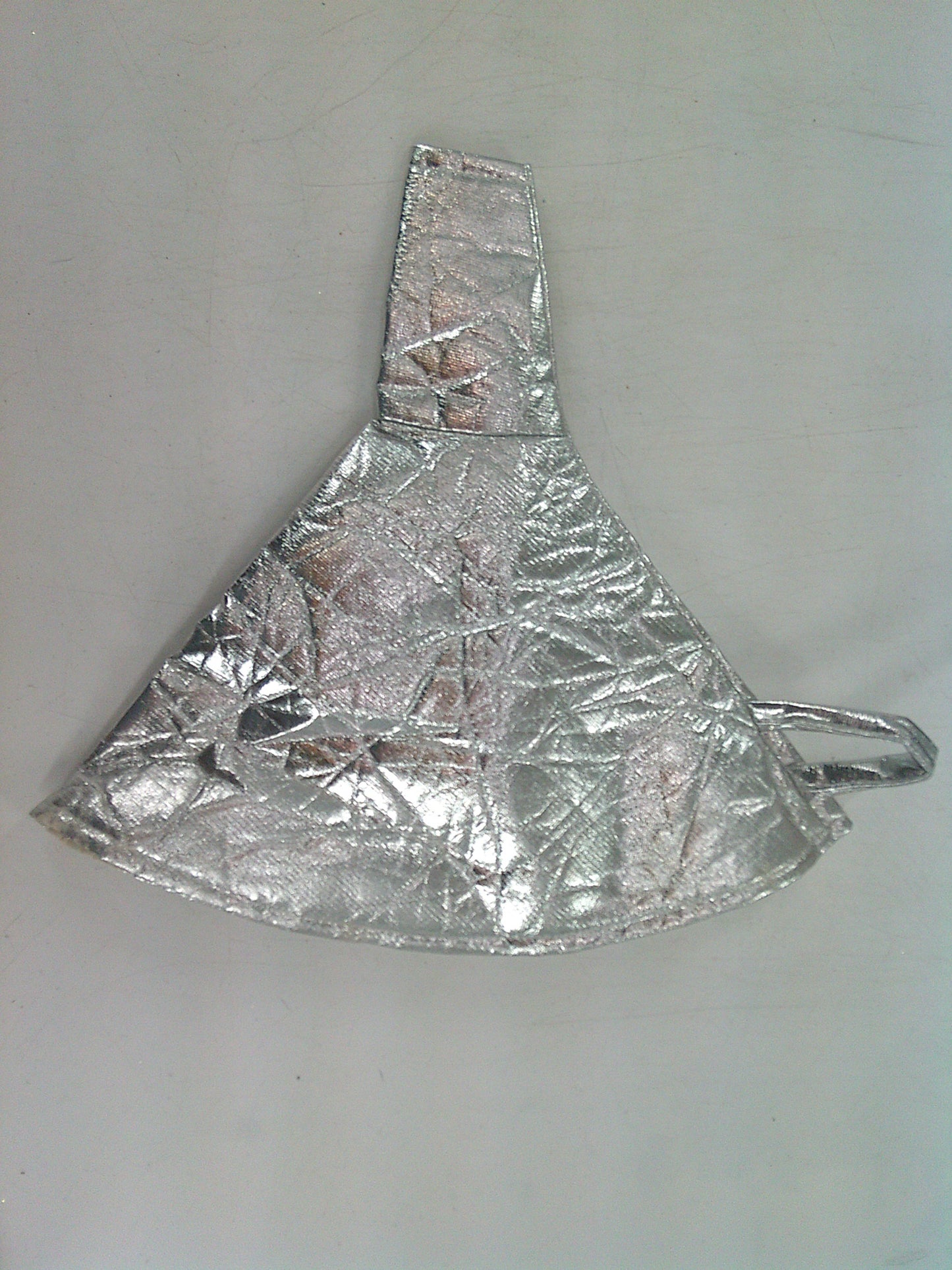 Pre-Owned Costume Balera  ML12486 Small Adult Silver 2 pc Jazz Tap Metallic Tin Man