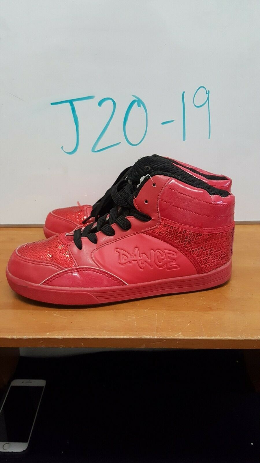 Pre-Owned Hip Hop Shoes Gia Mia Adult 8M Sneakers Leather
