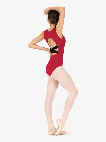 New Leotard Theatricals TH5557 Open Back Cross Straps