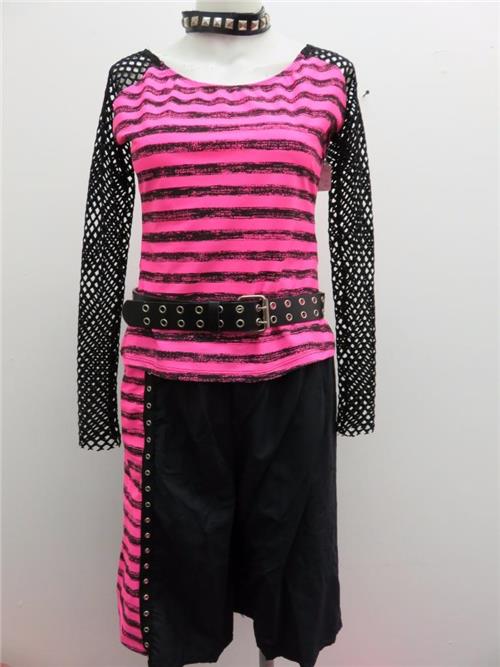 Pre-Owned Costume Dansco   Medium Adult Hot Pink  Jazz