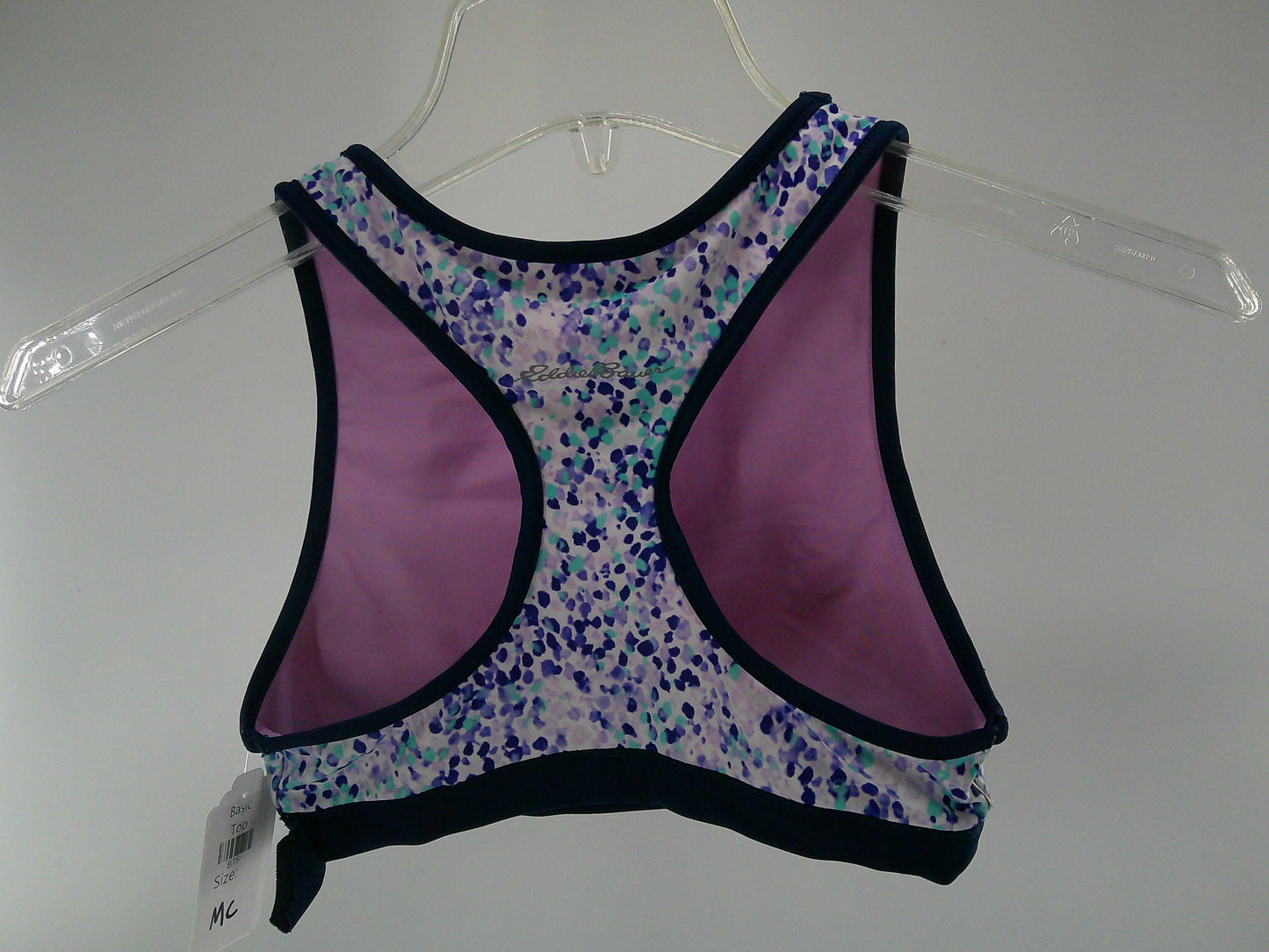 Pre-Owned Sports Bra Eddie Bauer   Medium Child Blue Lavender  Jazz Cheer