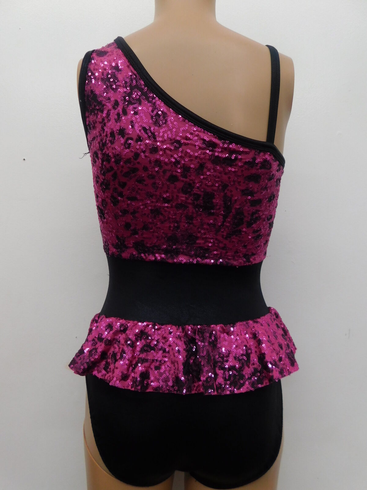 Pre-Owned Costume AWCT T1411 Small Adult Pink Jazz Sequin
